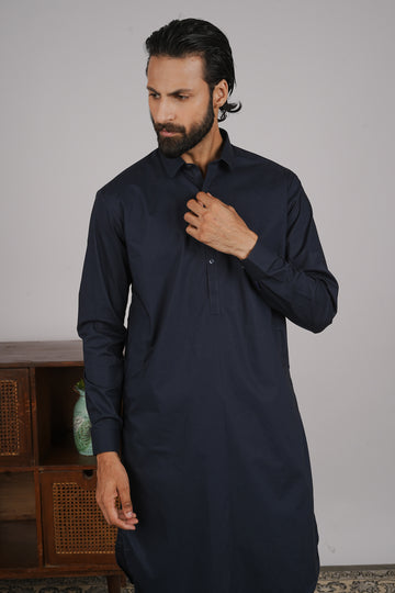 The Chancellor’s Weave – Navy Blue